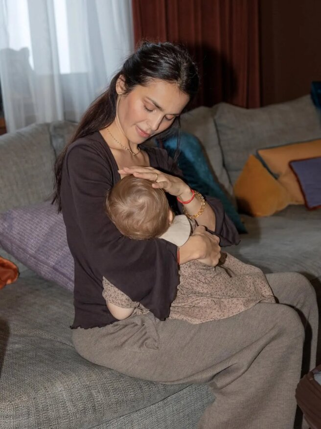 Сати Казанова с дочерью