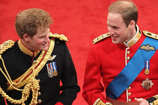 Prince William made a witty joke about Prince Harry's musical abilities on his wedding day to Kate Middleton