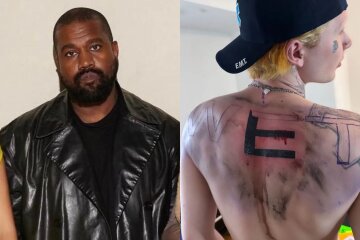 Kanye West posted a photo of the Russian rapper on social networks