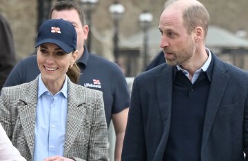 Kate Middleton and Prince William visited a market in London