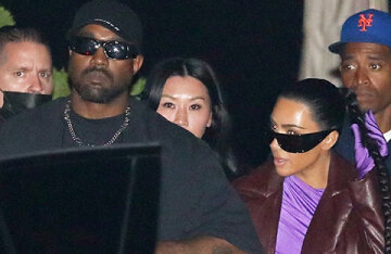 Former spouses Kim Kardashian and Kanye West are spending time together again: new photos