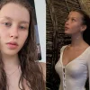 Anna Peresild posed in a bikini while on vacation with Vanya Dmitrienko.