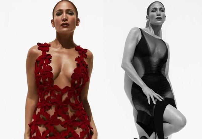 "Women become sexier as they age." Jennifer Lopez stripped naked for a new photo shoot