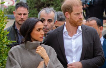 Meghan Markle and Prince Harry made a public appearance in Jordan