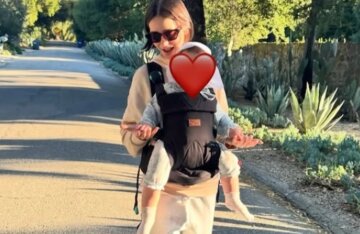 Lily Collins posted rare family photos with her daughter and husband.