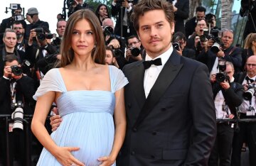 Barbara Palvin and Dylan Sprouse are expecting their first child.