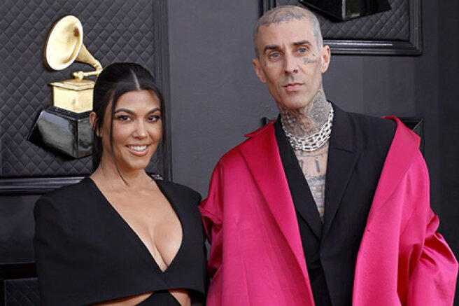 Media: Kourtney Kardashian and Travis Barker got married in Las Vegas after the Grammy Awards