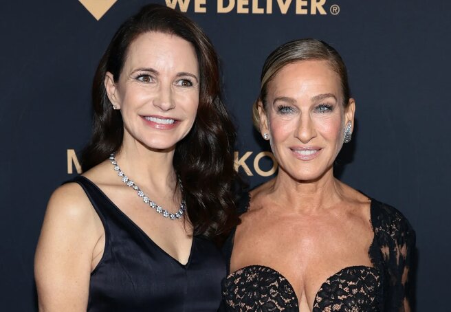 Sarah Jessica Parker, Kristin Davis and Cynthia Nixon Attend the Golden Heart Awards