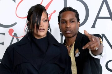 Rihanna and A$AP Rocky made their first public appearance together since the birth of their third child.
