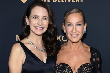 Sarah Jessica Parker, Kristin Davis and Cynthia Nixon Attend the Golden Heart Awards