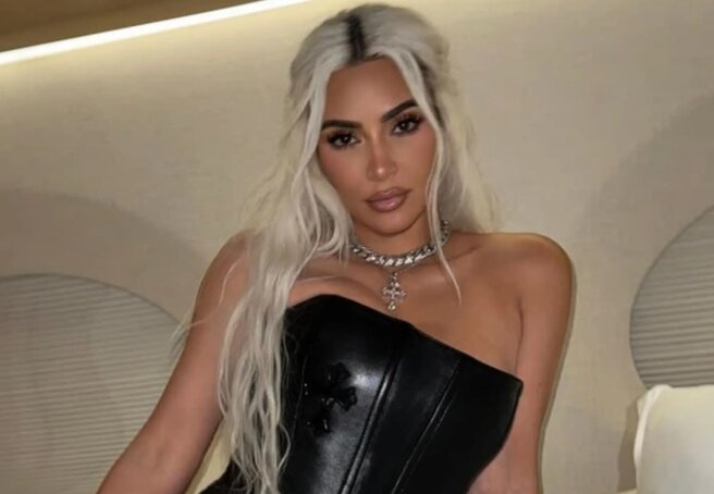 "I locked myself in the bathroom from them." Kim Kardashian said she can't cope with four children