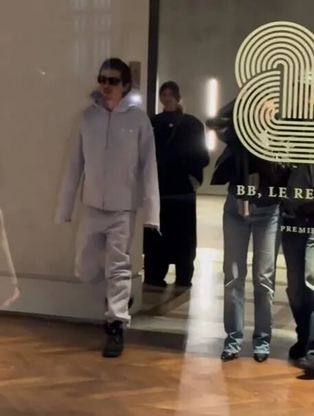 Тимоти Шаламе и Анамария Вартоломей