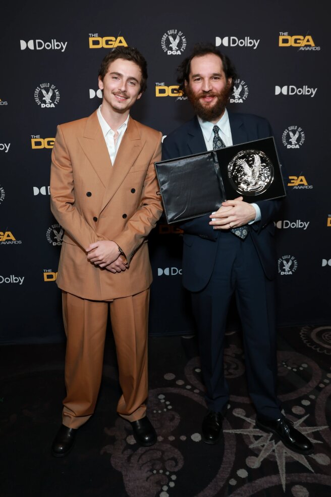 Тимоти Шаламе и Джош Сафди