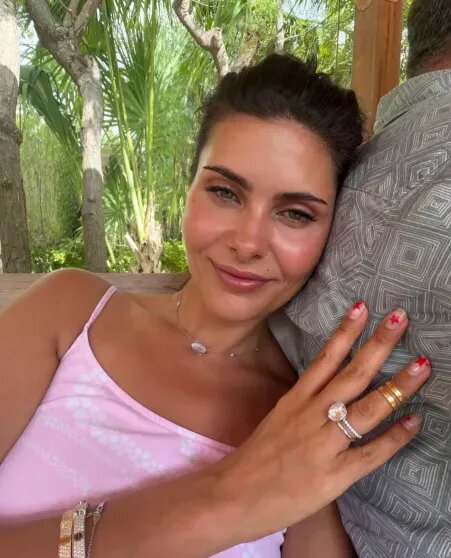 Надежда Оболенцева с мужем