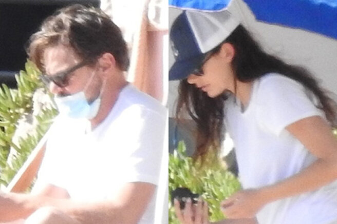 Leonardo DiCaprio and Camila Morrone are pictured together for the first time in months