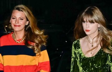 Blake Lively spent the evening with Taylor Swift