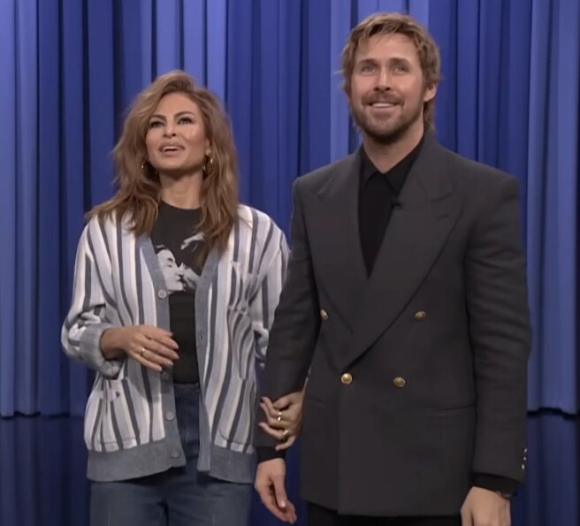 Ева Мендес и Райан Гослинг