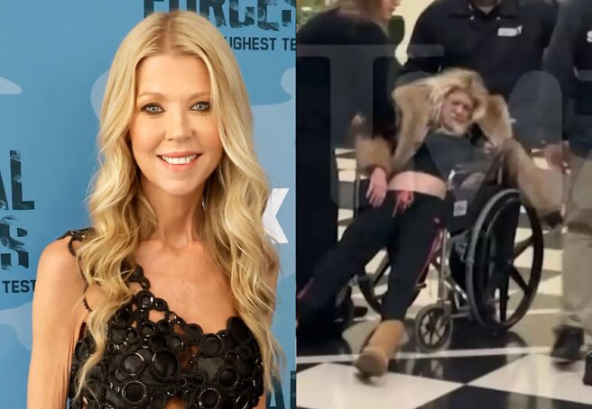 Tara Reid was hospitalized from a hotel after claiming she was drugged at a bar.