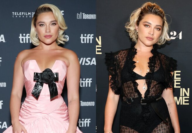 Barbie and the 'Naked' Dress: Florence Pugh Shows Off Two Different Looks at Toronto Festival