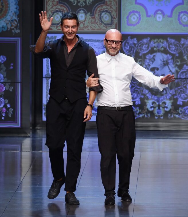 Стефано Габбана (слева) и Доминико Дольче