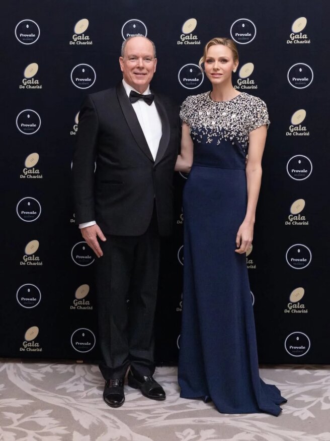 Князь Альбер и княгиня Шарлен