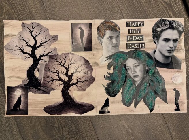 Праздничная открытка для Дашиэл