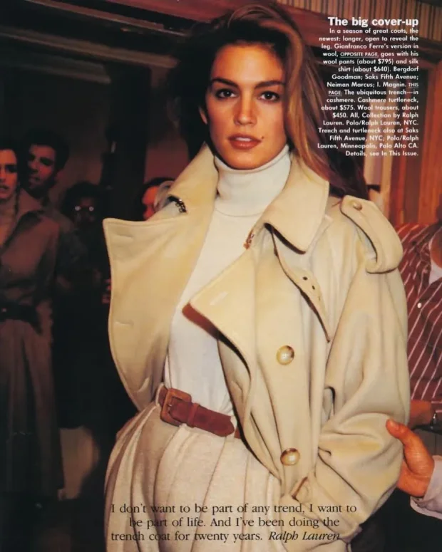 Синди Кроуфорд для Ralph Lauren