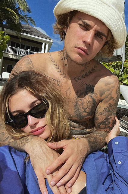 Justin and Hailey Bieber