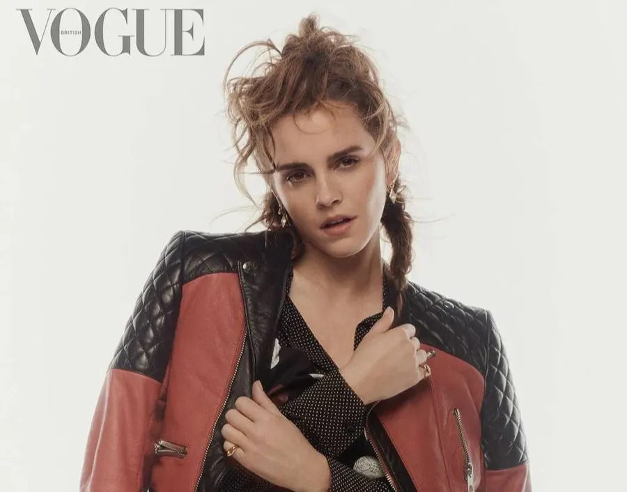 Emma Watson posed for British Vogue and spoke about giving up her